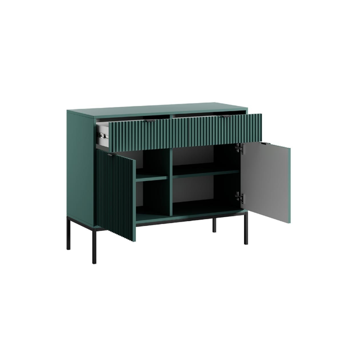 Ensemble meuble TV NOVA couleur Vert